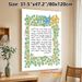 Celtic Ivy & Knot Border Themed Painting Poster, Ornate Vine-framed Script Poster, Elegant Decorative Piece Suitable For Home Or Spiritual Spaces_maomaolike.com