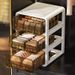 Underwear Drawer-Type Sock Panties Three-in-One Compartment Organizer Home Clothing Storage Box Wardrobe_maomaolike.com