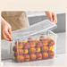 Large Capacity Refrigerator Fresh-Keeping Kitchen Vegetable Fruit Organizer Frozen Egg Storage Box Food Grade_maomaolike.com