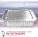 Stock Your Home 8” Square Foil Pans with Lids。 Disposable Cake Pans - 8 Inch Square Pans - Disposable & Recyclable Pans with Lids_maomaolike.com