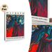 Macbeth Themed Painting Poster, Vibrant Surreal Style Poster, Captivating Literary Artwork Featuring Three Hooded Figures & Cloaked Figure With_maomaolike.com