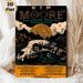 Kip Moore Solitary Tracks World Tour Painting Poster, Vintage-style Dark Landscape With Animal Skull & Floral Details Poster, Nostalgic Concert-themed_maomaolike.com