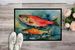 Salmon Doormat Front Door Mat Indoor Outdoor Rugs For Entryway, Non Slip Washable Low Pile, 24H X 36W_maomaolike.com