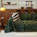 Vintage Chenille Leopard Print Cover Throw Soft Thick Textured Fabric For 3-Seater Couch - French Style Thickened Sofa_maomaolike.com