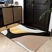 Living Room Rug,Large Rug,Oversized, Gold Leaves Design,Bedroom Rug,Soft And Thick, Machine Washable, Thickened Rug, Bedside Rug,Decorative Indoor Rug_maomaolike.com