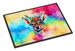 Hippie Animal Deer Doormat Front Door Mat Indoor Outdoor Rugs For Entryway, Non Slip Washable Low Pile, 24H X 36W_maomaolike.com