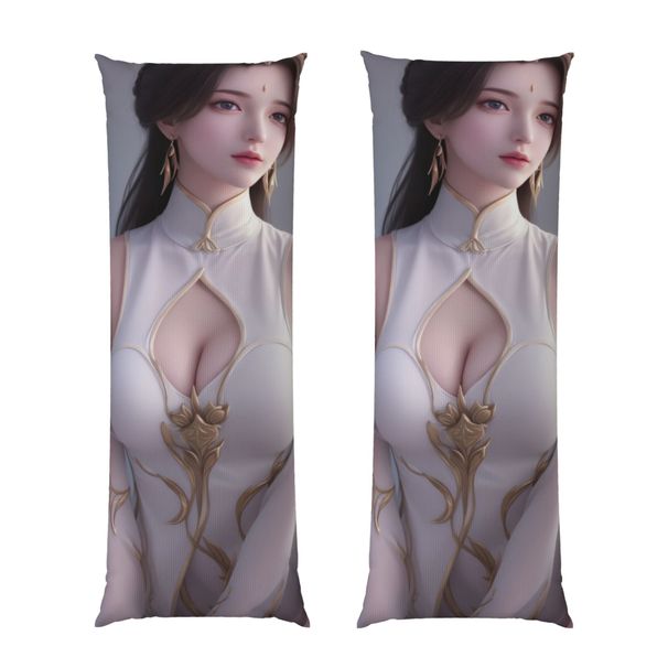 Equal Body Pillowcase, Removable Velvet Equal Body Pillowcase, (excluding Pillow Core)_maomaolike.com