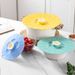 Cute Flower Silicone Freshness Lid Kitchen Household Food Dustproof Cover_maomaolike.com