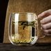 Double-layered Glass Cup With Transparent Heat-resistant Handle, Suitable For Coffee, Tea, And Smoothies, Christmas Holiday Gift_maomaolike.com