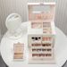 Luxury High-End Storage Box Large Capacity Multi-Layer Jewelry Organizer_maomaolike.com