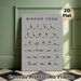 Bikram Yoga Painting Poster, Minimalist Flat-style Yoga Poses Illustration Poster, Clear Pose Guide For Yoga Practice, Ideal For Home Gym And Yoga_maomaolike.com