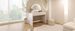 39" Makeup Vanity Table With Mirror Touch Screen Lighted Mirror, Dressing Table With Drawer For Bedroom, White_maomaolike.com