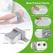 Long 14”Knee Side Sleeper Fully Support Thighs And Knees For Required Knee Separation- Leg Pillow - Large, Gray_maomaolike.com