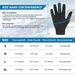Children's outdoor cycling gloves Warm cycling running all finger anti-slip waterproof touch screen gloves_maomaolike.com