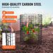 VEVOR 6 Pack Plant Protector From Animals 12.6'' Dia. X 14'' H Metal Plant Cage_maomaolike.com