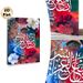 Islamic Calligraphy Painting Poster, Vibrant Floral Mixed-media Style Poster, Cultural Artistic Decor Ideal For Home, Prayer Space And Living Room_maomaolike.com