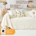 Minimalist Sofa Throw Blanket – Reversible All-Season Couch Cover With Luxury Texture For Modern Living Rooms_maomaolike.com