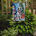 English Setter Christmas Reindeer Garden Flag Mailbox Flag Decorative Yard Flag Banner Outside Patio Artwork Yard Flower Beds, Garden Size, Multicolor_maomaolike.com