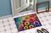 Chrysanthemums In Color Doormat Front Door Mat Indoor Outdoor Rugs For Entryway, Non Slip Washable Low Pile, 24H X 36W_maomaolike.com