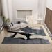 Living Room Rug Large Size Gorgeous Gold Frame Design Bedroom Rug Plush Thickened Machine Washable Thickened Underlay Interior Decorative Rug_maomaolike.com