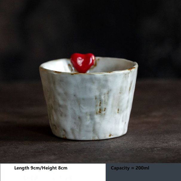 Japanese Handmade Coarse Pottery Tea Cup Powder, Kung Fu Tea Set, Tea Bowl, Ceramic Creative Tea Cup, Water Cup, Tea Cup_maomaolike.com