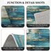 Three-piece Kitchen Rug Set, Non-slip And Washable, Abstract Pattern Kitchen Hallway Rug, Soft And Comfortable, Suitable For Sinks, Floors, Entrances, Hallways And Bathrooms._maomaolike.com