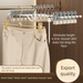 Clip Household Non-marking With Clips For Short Neck Wardrobe Built-in Pants Hanger_maomaolike.com