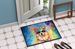 Pomeranian Hippie Dawg Doormat Front Door Mat Indoor Outdoor Rugs For Entryway, Non Slip Washable Low Pile, 24H X 36W_maomaolike.com