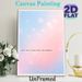Inspirational Quote Painting Poster, Soft Pink-blue Gradient Bokeh Style Poster, Warm Uplifting Message, Ideal For Bedroom, Living Room, Office Wall_maomaolike.com