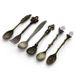 Vintage Mini Coffee Spoons Suit For Coffee Fruit Dessert_maomaolike.com