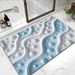 Bathroom Mat Toilet Mat Shower Mat Entrance Rug Absorbent Non-Slip Mat Soft Quick-Dry Machine Washable_maomaolike.com