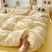 Pure Cotton Layer Bedding Set Baby Grade Duvet Cover Sheet Cloth Single Double Bed Three-Piece Quilted Bedspread_maomaolike.com