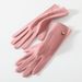 Warm gloves Women's fleece thickened warm outdoor driving and cycling touch screen German fleece winter gloves_maomaolike.com