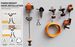 Garage Metal Wall Hanger 8 Installation, Heavy Hook Display Hanger, Used For Garden Tools Water Pipe Storage Tools Bearing Heavy Metal Hooks_maomaolike.com