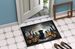 Black Pug Spooky Halloween Doormat Front Door Mat Indoor Outdoor Rugs For Entryway, Non Slip Washable Low Pile, 24H X 36W_maomaolike.com