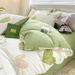 Home & Garden Four Piece Set Pure Washed Cotton Full Quilt Cover_maomaolike.com