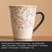 Blue And White Flint Mug, High-end Ceramic Cup, Hand-painted Gold Wisteria Flower Tea Cup_maomaolike.com