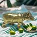 Cross-Border Hot Selling Solid Copper Hippo Ornament Childlike Tea Pet Decoration Brass Crafts Collection Factory Wholesale_maomaolike.com