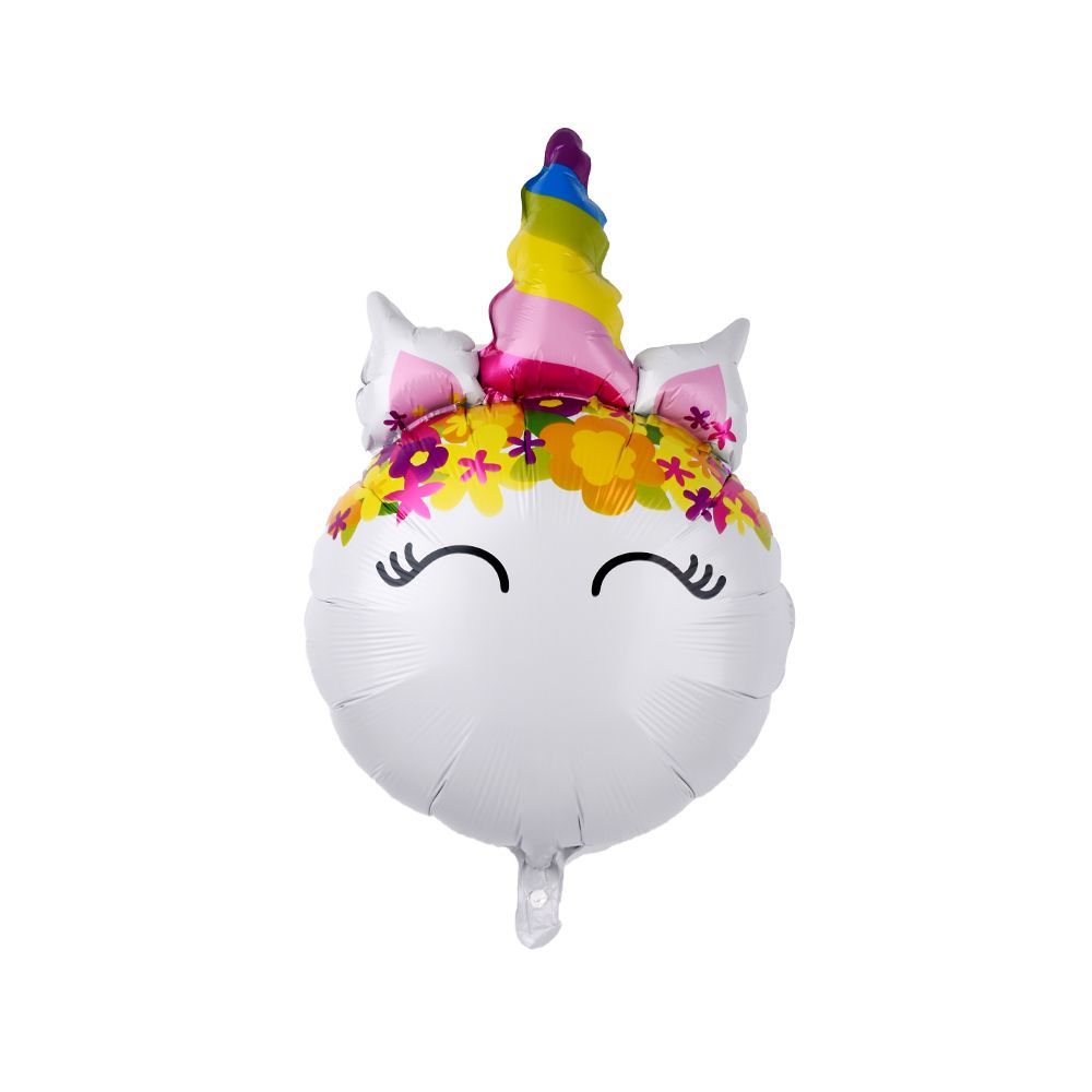 12 Pcs Birthday Balloons Party Ornament Unicorn Mylar Balloon Birthday Party Supplies Balloons For Kids Unicorn Party Balloons Unicorn Party Favor Cartoon Child Happy Birthday_maomaolike.com
