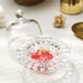 Glass Bird's Nest Cup With Cover Transparent Fruit Dim Sum Bowl Creative Sugar Bowl Tremella Bowl Delicate Set Soup Cup_maomaolike.com