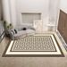 Living Room Rug,Large Rug,Oversized, Gold Leaves Design,Bedroom Rug,Soft And Thick, Machine Washable, Thickened Rug, Bedside Rug,Decorative Indoor Rug_maomaolike.com