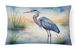 Birds, Birds, Birds Throw Pillow Throw Pillow For Indoor Couch Bed Outdoor Patio Washable, Blue Heron Emerging 7491,12Hx16W_maomaolike.com