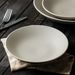 Vintage Hat Western Food Pasta Deep Cold Dish Restaurant Commercial Unglazed Ceramic Plate_maomaolike.com