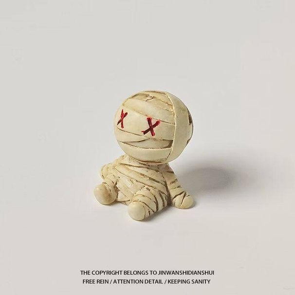 Bored?Let's Get Crazy With The Mummies!Halloween, Resurrection, Ghost Festival, Horror Resin Desktop Figurines_maomaolike.com
