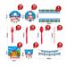 Christmas 10-piece Set Set Party Supplies Snowman Disposable Tableware Paper Plates And Napkins Banners Plastic Tablecloths Cutlery Serves 60 For Merry Christmas Party Home Indoor Outdoor Decor_maomaolike.com