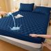 Waterproof Urine-proof Bed Hat Class A Raw Cotton Soybean Antibacterial Quilted Bed Hat Single-piece All-inclusive Mattress Non-slip Protective Cover_maomaolike.com