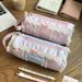 2026 New Lace Trim Case Korean Ins Style Stationery Bag For Students, Niche Large Capacity Portable Pencil Box_maomaolike.com
