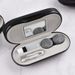 Unisex Wood grain double box contact lens companion box set Frame mirror box Double box dual purpose storage glasses case_maomaolike.com
