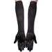 Unisex Satin gloves, long dress satin gloves, wedding performance ball gloves clothing accessories, dance gloves_maomaolike.com