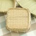 Old-fashioned Bamboo Weaving Product Handmade Rectangular Dustpan Agricultural Household Large Kitchen Fruit Basket_maomaolike.com